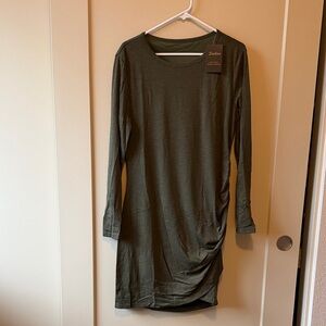 Olive Green Women's Dress